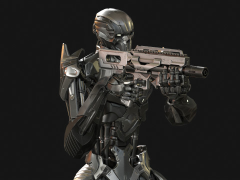 CyborgKiller2 3D 模型
