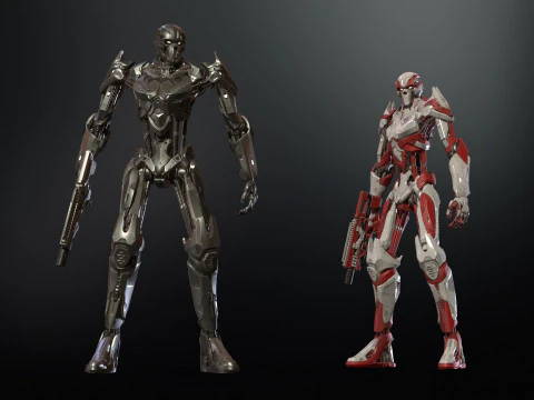 CyborgKiller2 3D Model