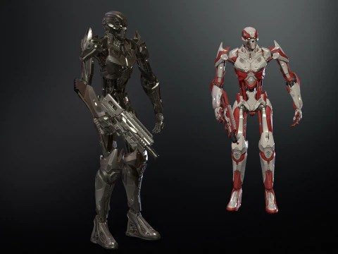 CyborgKiller2 3D Model