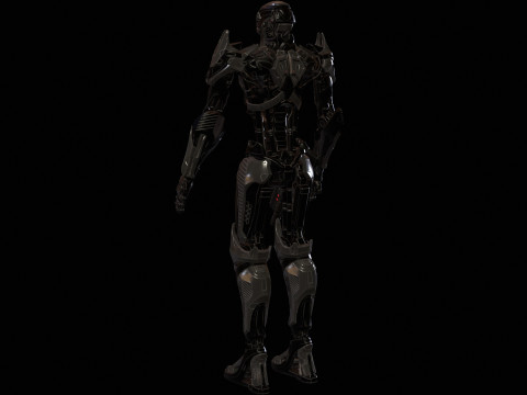 CyborgKiller2 3D 模型