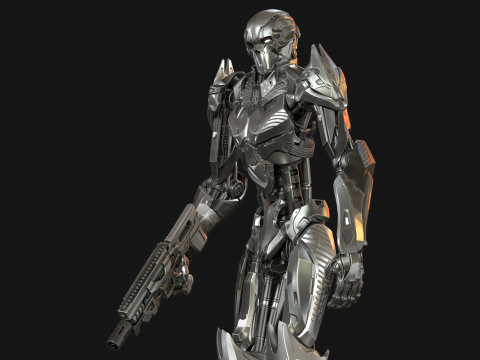 CyborgKiller2 3D 模型