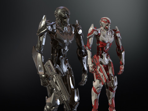 CyborgKiller2 3D 模型