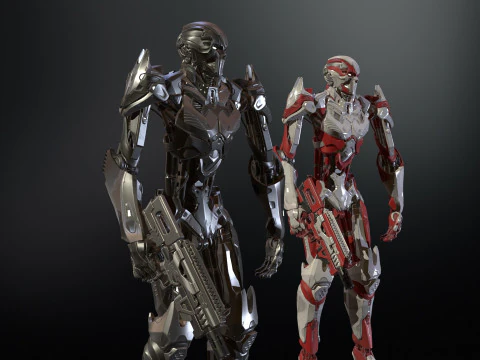 CyborgKiller2 3D Model