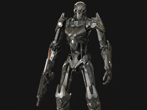 CyborgKiller2 3D 模型
