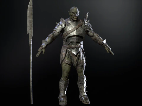 HeavyOrc1 3D Model