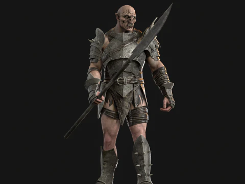 HeavyOrc1 3D Model