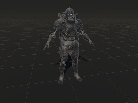 Skeleton Knight 3D 모델