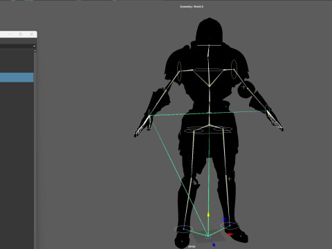 Skeleton Knight 3D 모델