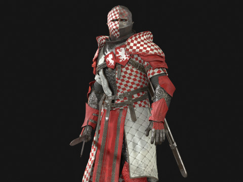 Knight Remaster 3D Model
