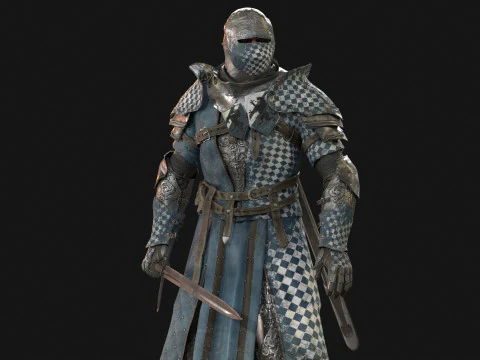 Knight Remaster 3D Model