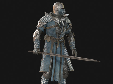 Knight Remaster 3D मॉडल