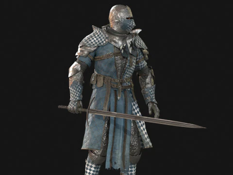Knight Remaster 3D Model