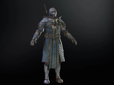 Knight Remaster 3D Model