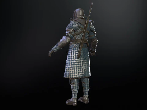 Knight Remaster 3D Model