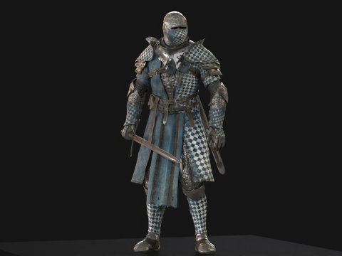 Knight Remaster 3D मॉडल