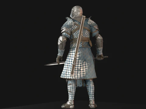 Knight Remaster 3D Model