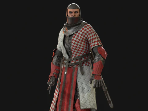 Knight Remaster 3D Model