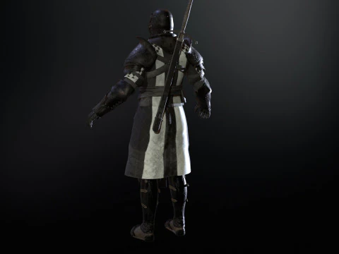 Knight Remaster 3D Model