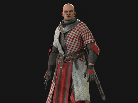 Knight Remaster 3D मॉडल