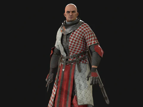 Knight Remaster 3D Model