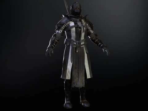 Knight Remaster 3D Model