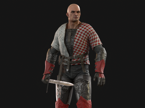 Knight Remaster 3D मॉडल