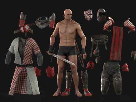 Knight Remaster 3D मॉडल