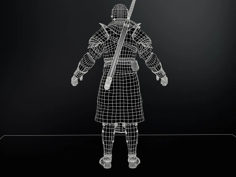 Knight Remaster 3D Model
