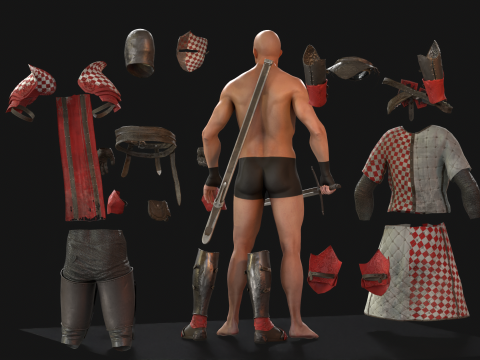 Knight Remaster 3D मॉडल