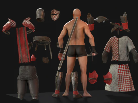 Knight Remaster 3D Model