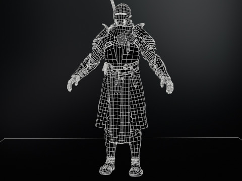 Knight Remaster 3D मॉडल