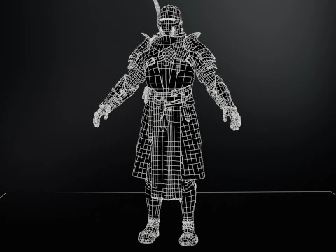 Knight Remaster 3D Model