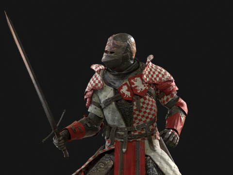 Knight Remaster 3D मॉडल
