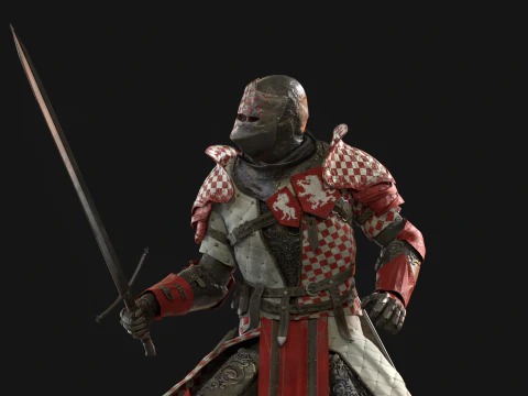 Knight Remaster 3D Model