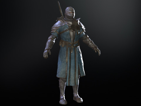 Knight Remaster 3D मॉडल