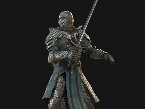 Knight Remaster 3D मॉडल