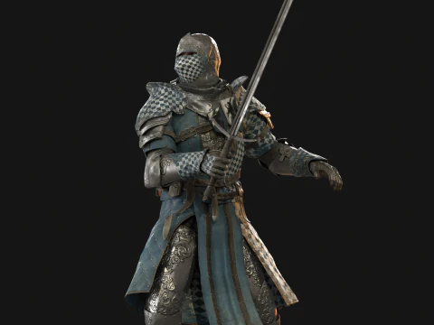 Knight Remaster 3D Model