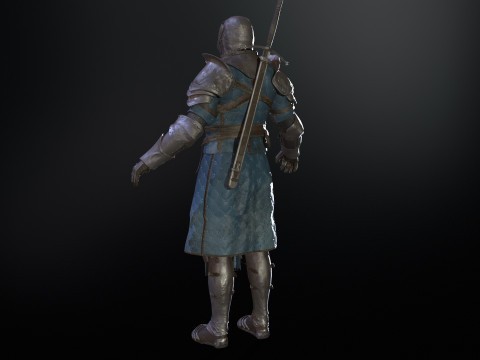 Knight Remaster 3D मॉडल