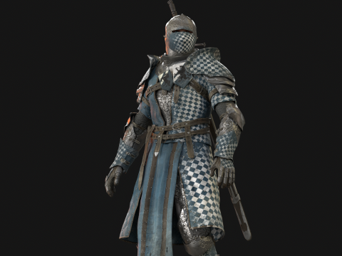 Knight Remaster 3D मॉडल