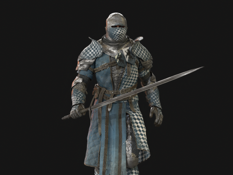 Knight Remaster 3D मॉडल