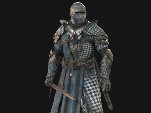 Knight Remaster 3D Model