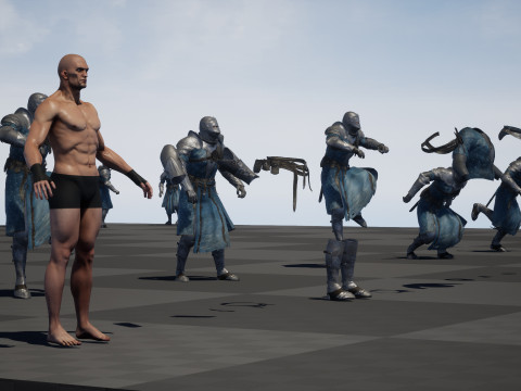 Knight Remaster 3D मॉडल