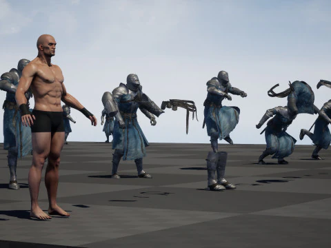 Knight Remaster 3D Model