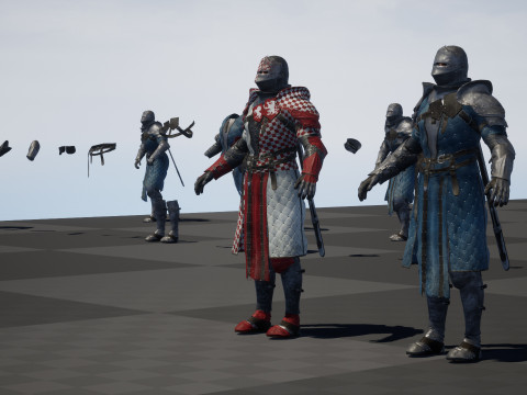 Knight Remaster 3D मॉडल