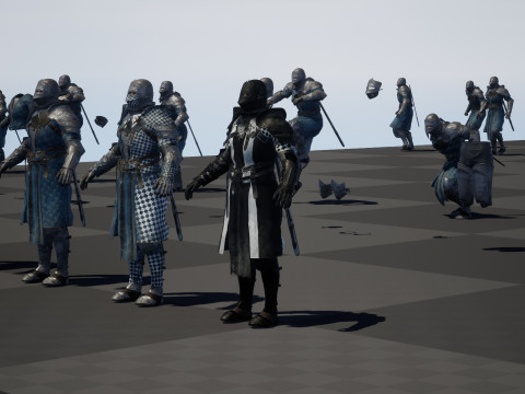 Knight Remaster 3D मॉडल