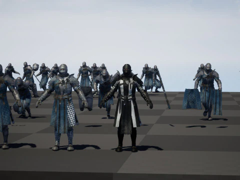 Knight Remaster 3D Model