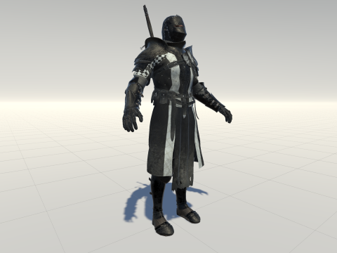 Knight Remaster 3D मॉडल