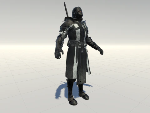 Knight Remaster 3D Model