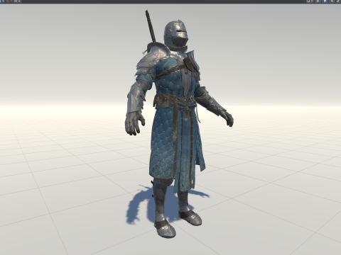 Knight Remaster 3D मॉडल