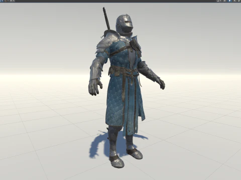 Knight Remaster 3D Model